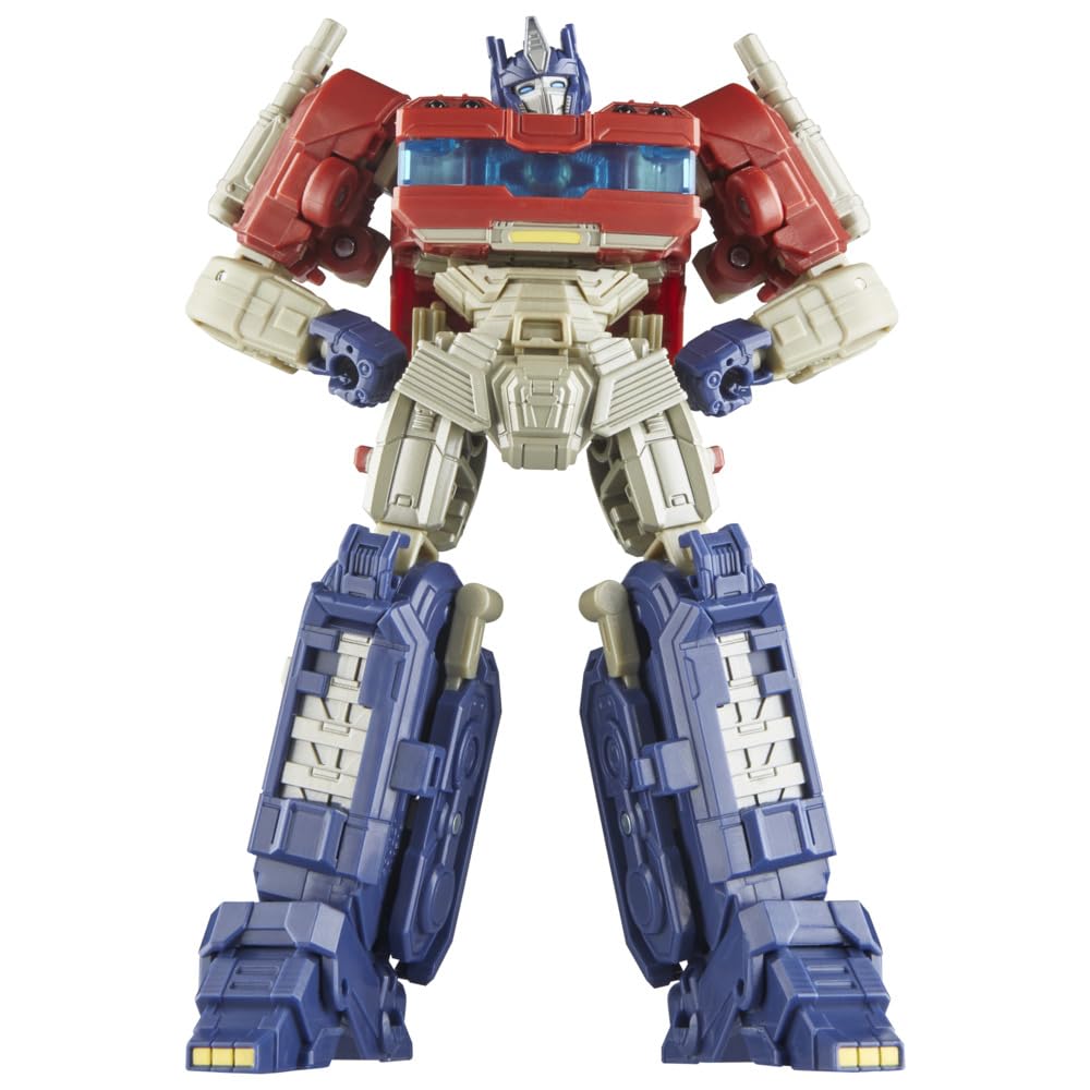 Transformers Toys Studio Series Deluxe One 112 Optimus Prime, figura de acción de conversión de 4.5 pulgadas, 8+