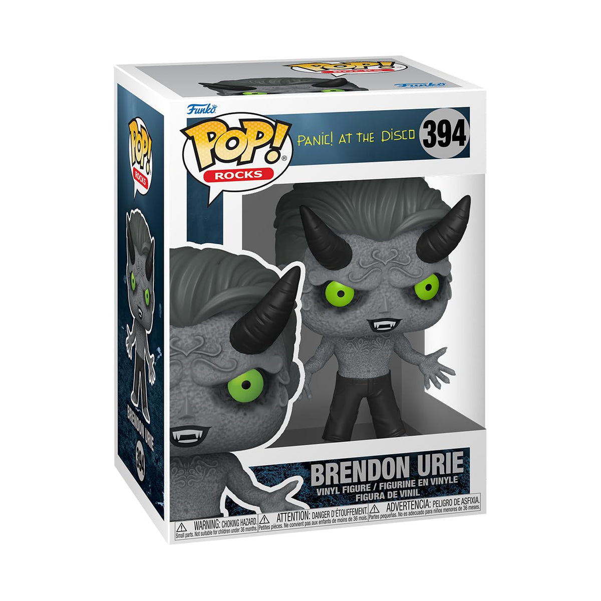 Funko Pop! Rocks: Panic at The Disco - Brendon Urie - (Demon) - Panic at The Disco - Figura de vinilo coleccionable - Idea de regalo - Producto oficial - para niños y adultos - Fans de la música
