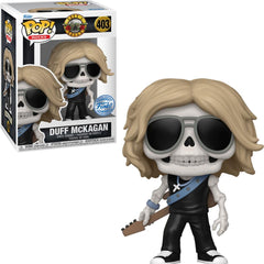 Funko Pop! Rocks: Duff McKagan (Skeleton) Figura de vinilo, 3.8 pulgadas, exclusiva