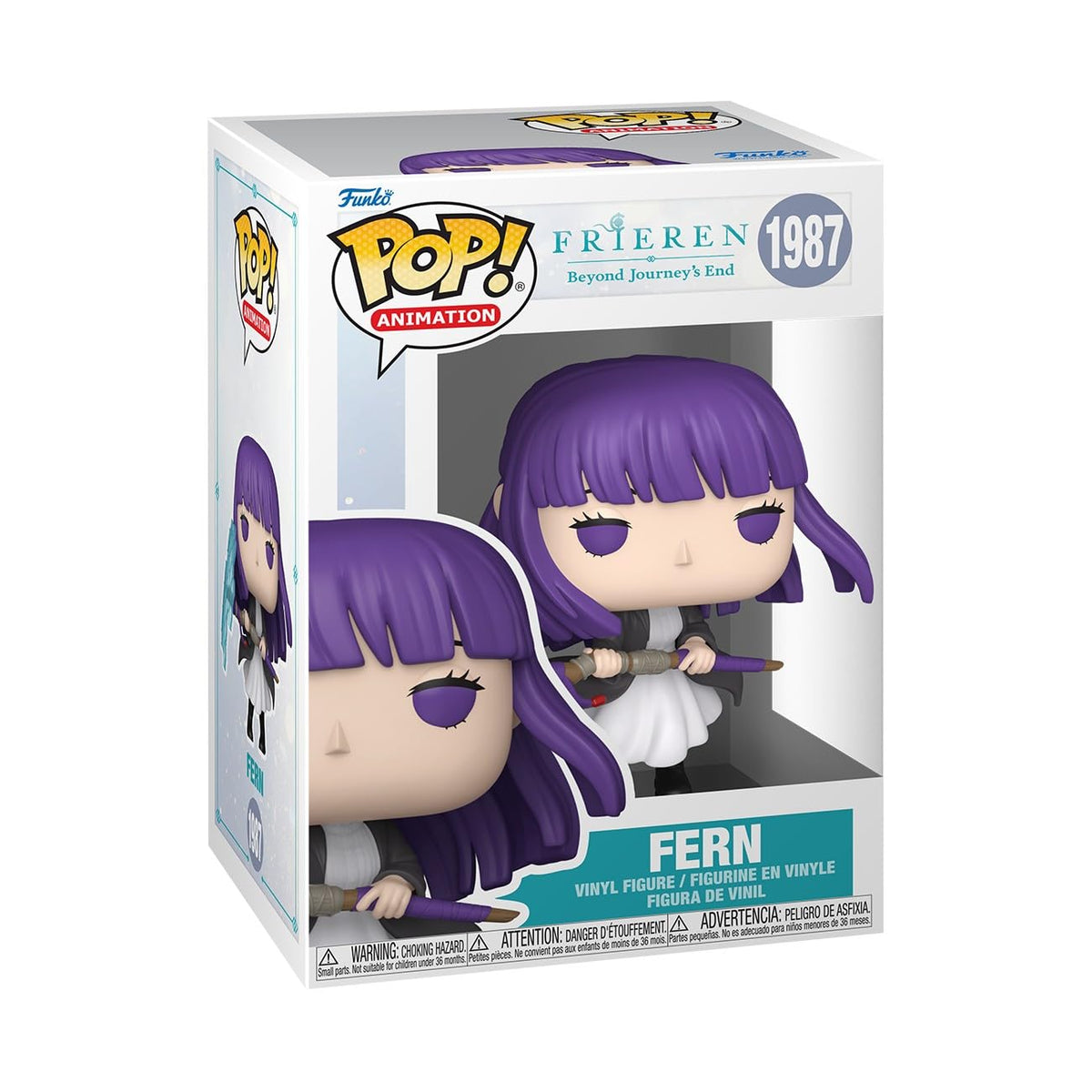 Funko Pop! Animation: Frieren Beyond Journeys End - Fern - Figura de vinilo coleccionable - Idea de regalo - Mercancía oficial - Juguetes para niños y adultos - Fans del anime - Figura modelo para