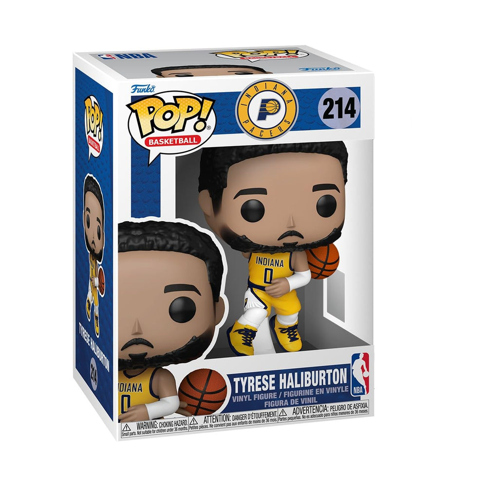 Funko Pop! NBA: Indiana Pacers - Tyrese Haliburton - Jugadores de la NBA - Figura de vinilo coleccionable - Idea de regalo - Producto oficial - Juguetes para niños y adultos - aficionados al deporte