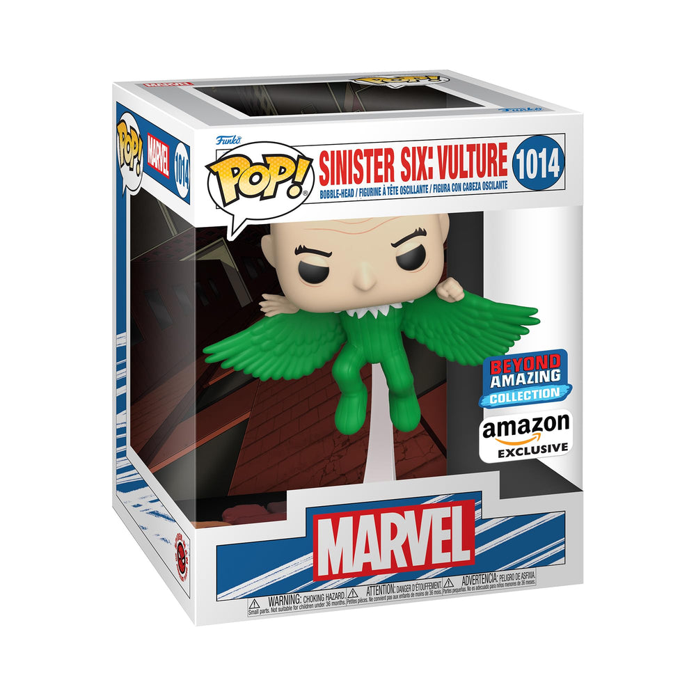 Funko Pop Deluxe Marvel: Siniestro 6 - Buitre, Exclusiva de Amazon, Figura 2 de 7 - Marvel Comics - Exclusiva de Amazon - Figura de vinilo coleccionable - Idea de regalo - Mercancía oficial - Para