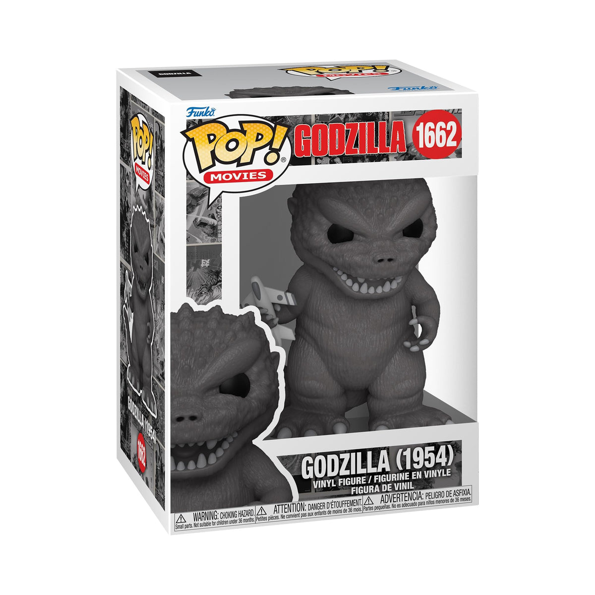 Funko POP Películas: Godzilla 70º Aniversario - Godzilla 1954 - Figura de vinil coleccionable - Idea de regalo - Mercancía oficial - para niños y adultos - Fans de películas - Figura modelo para