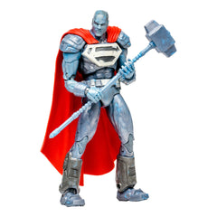 McFarlane Toys - Figura de acción DC Multiverse Steel (Reign of The Supermen) de 7 pulgadas
