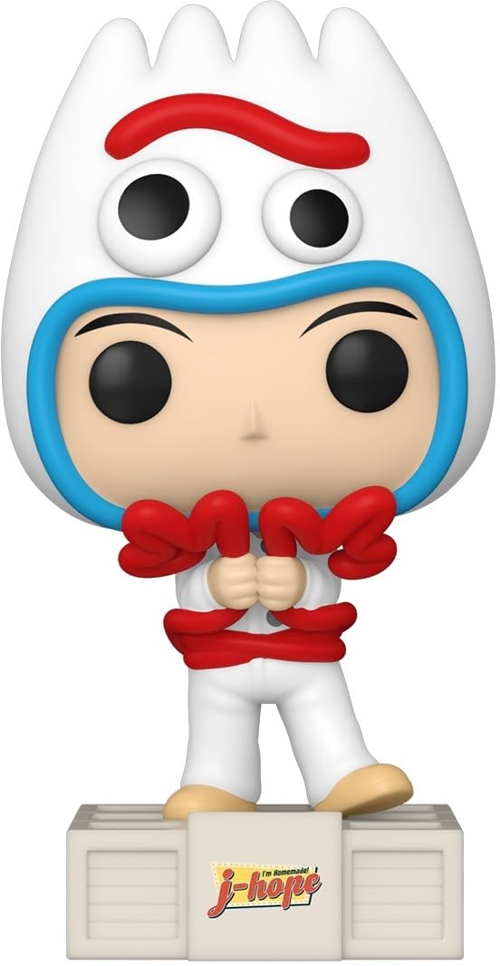 Funko Pop! Rocks: Toy Story x BTS Tiny TAN - J-Hope como Forky - Figura de vinilo coleccionable - Idea de regalo - Mercancía oficial - Juguetes para niños y adultos - Fans de la música