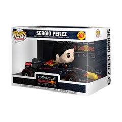 Funko Pop! Ride Super Deluxe: Formula 1 - Sergio Pérez - Red Bull F1 - Figura de vinilo coleccionable - Idea de regalo - Producto oficial - para niños y adultos - Aficionados al deporte - Figura
