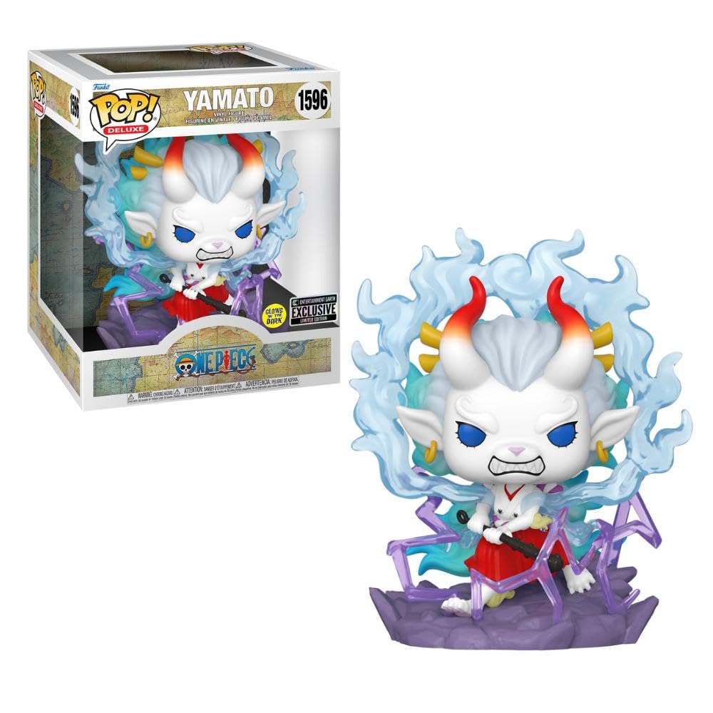Funko Pop! ONE Piece: Yamato - Figura de vinilo que brilla en la oscuridad 1596 (6 pulgadas)