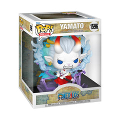 Funko Pop! Deluxe: One Piece - Yamato Man-Beast Form - Figura de vinilo coleccionable - Idea de regalo - Producto oficial - para niños y adultos - fanáticos del anime - Figura modelo para