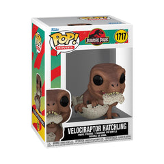 Funko Pop Movies: Jurassic Park Hatchling - Velociraptor Hatchling - Figura de vinilo coleccionable - Idea de regalo - Producto oficial - Juguetes para niños y adultos - Fans de acción y aventura