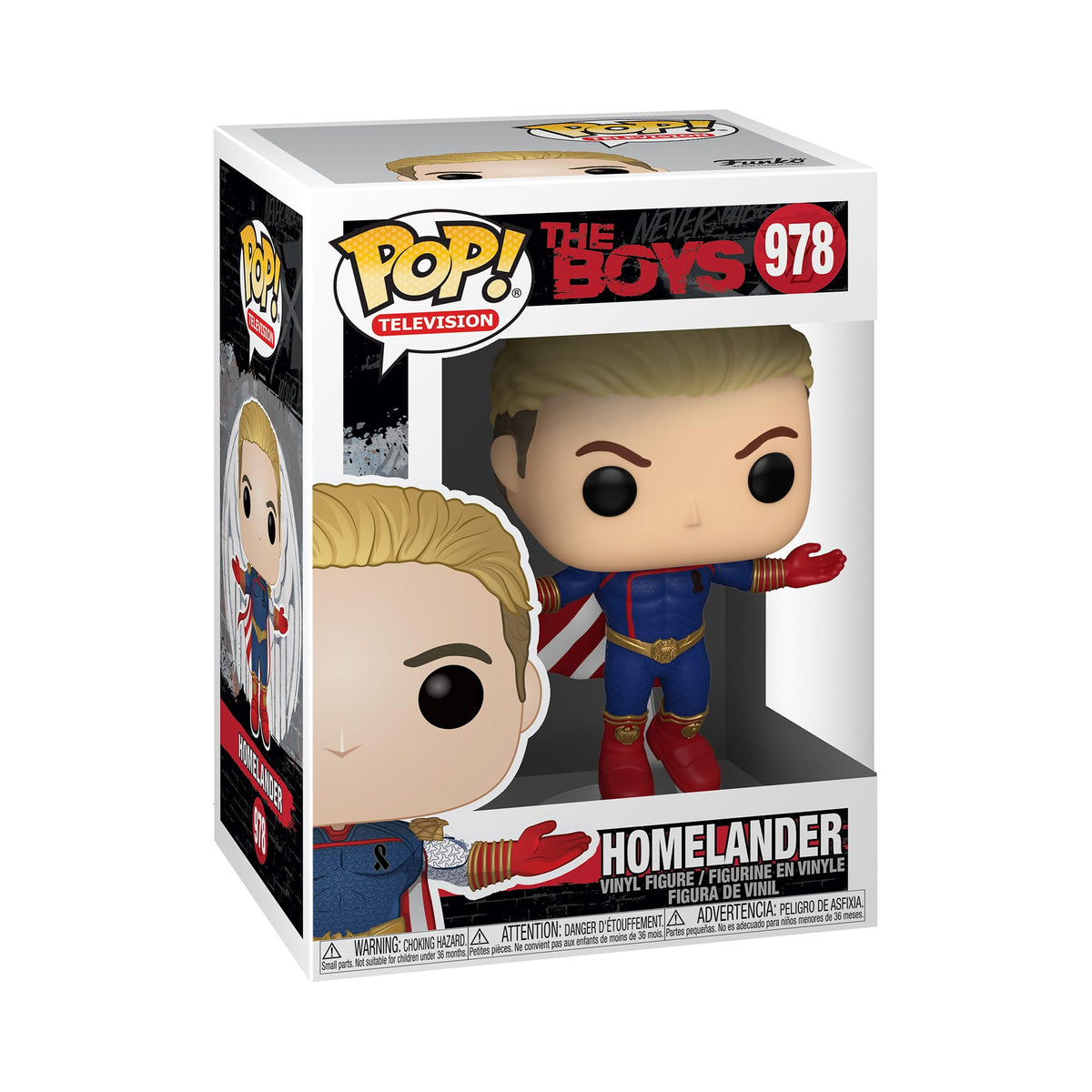 Funko Pop! TV: The Boys - Homelander Levitando, Multicolor