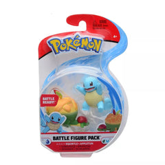 Pokemon - Figuras de batalla - Squirtle &amp Appletun (PKW0133)