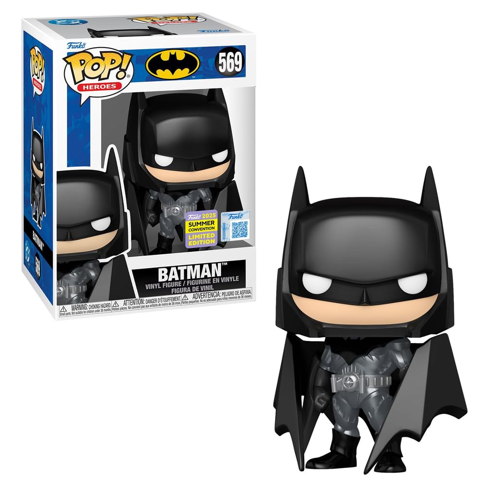 POP Batman Funko 2025 Summer Convention Limited Edition 569 (with Plastic Protection)