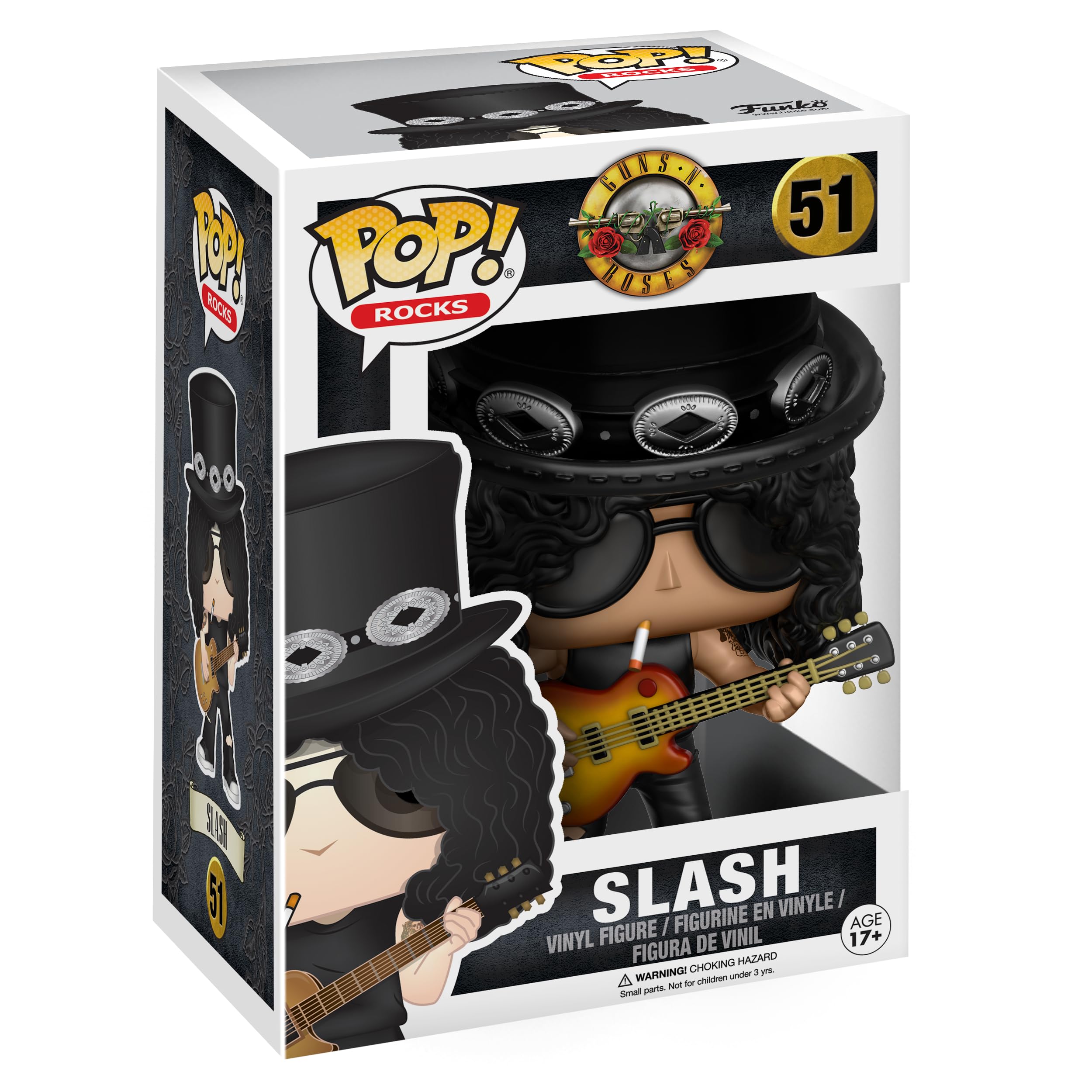 Figura de acción de Slash de la marca Funko POP Rocks