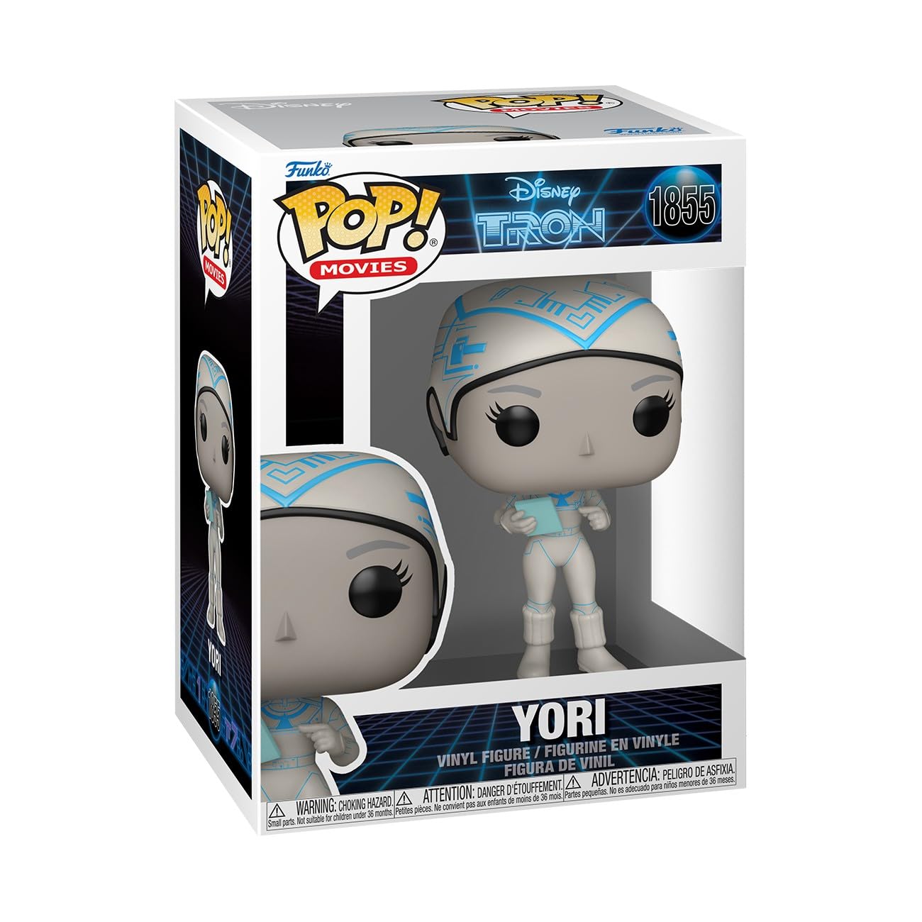 Funko Pop! Movies: Tron (1982) - Yori - Figura de vinilo coleccionable - Idea de regalo - Producto oficial - Juguetes para niños y adultos - Fans de las películas - Figura modelo para coleccionistas y