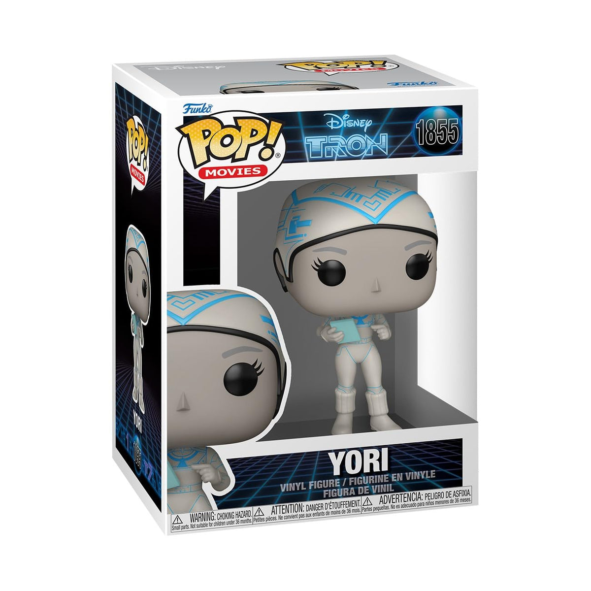 Funko Pop! Movies: Tron (1982) - Yori - Figura de vinilo coleccionable - Idea de regalo - Producto oficial - Juguetes para niños y adultos - Fans de las películas - Figura modelo para coleccionistas y