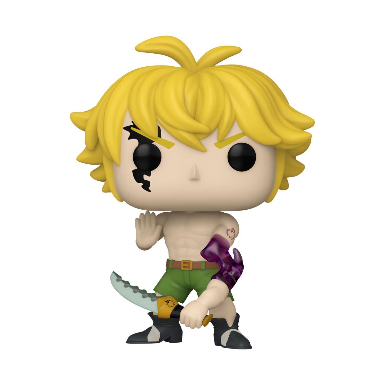 Pop! Animación: Los siete pecados capitales - Figura de vinilo PX de Meliodas (Modo Demono)