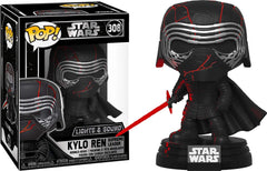 Funko Pop! Star Wars: Rise of The Skywalker - Kylo Ren (con luces y sonido)