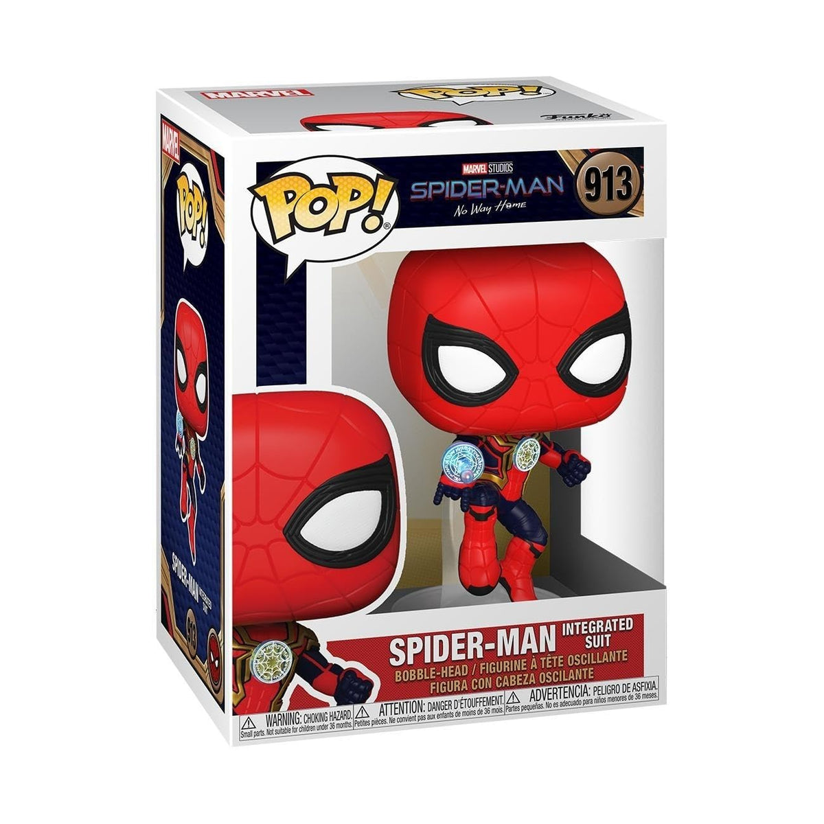 Funko Pop! Marvel: Spider-Man: No Way Home - Spider-Man en traje integrado