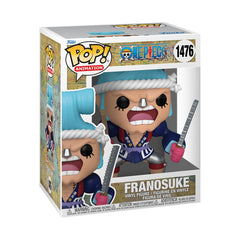Funko POP! Super: One Piece - Franky - Franosuke - (Wano) - Figura de vinilo coleccionable - Idea de regalo - Producto oficial - para niños y adultos - Fans del anime - Figura modelo para coleccionistas y exhibidores