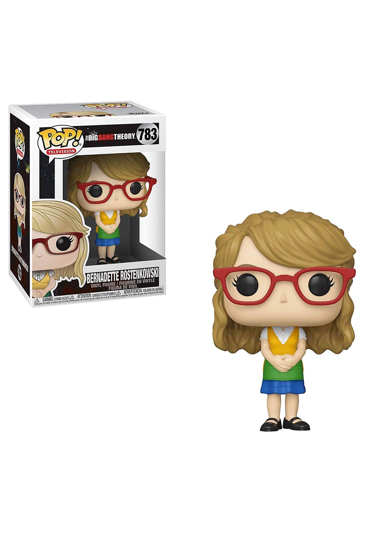 Funko Pop! TV: Big Bang Theory - Bernadette, multicolor, estándar