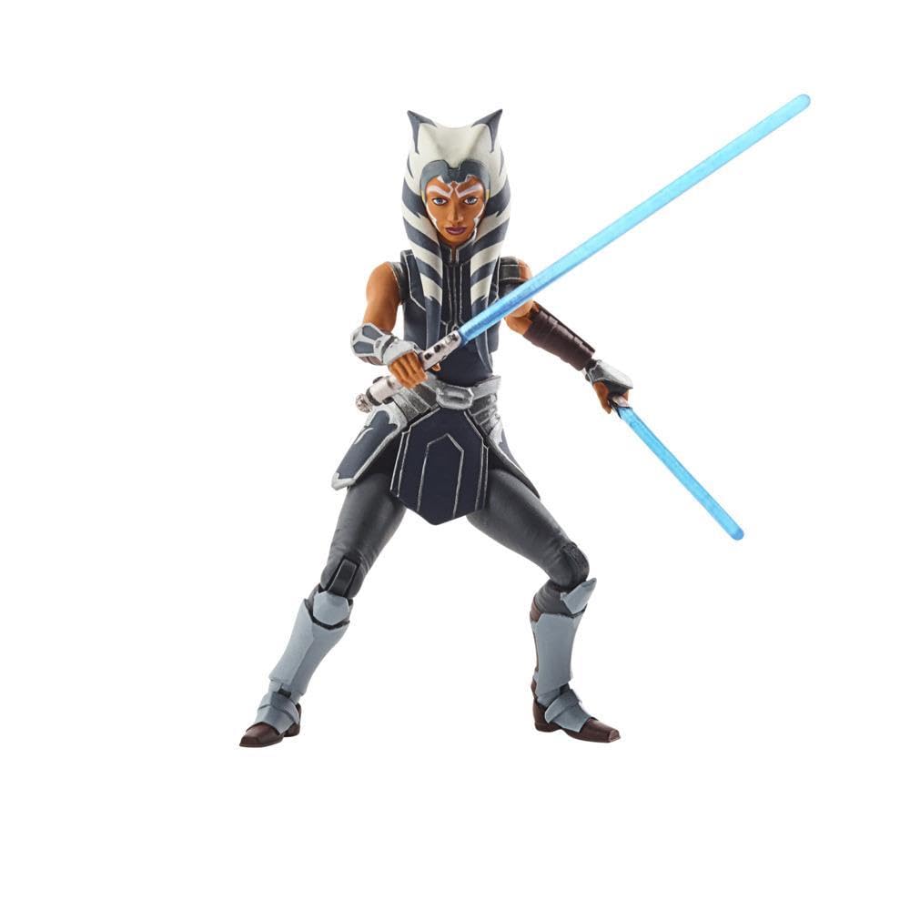STAR WARS Hasbro - Figura de The Vintage Collection Ahsoka Tano (Mandalore), figura de The Clone Wars a escala de 3.75 pulgadas, juguetes para niños a partir de 4 años