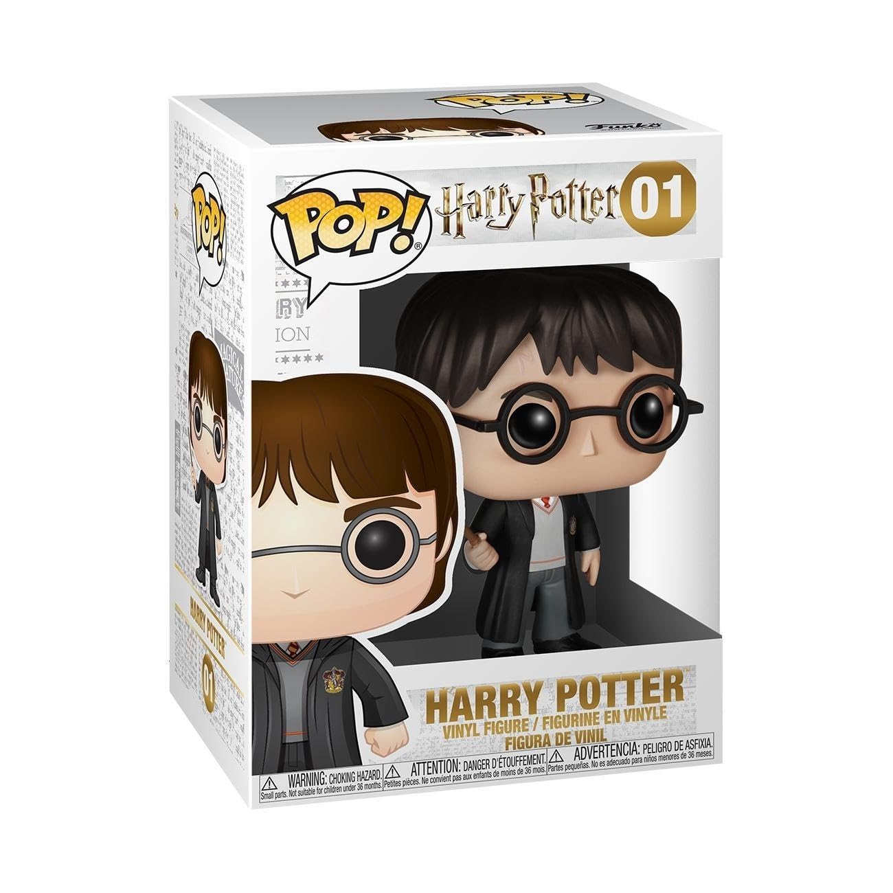 Funko POP Movies: Figura de acción de Harry Potter.