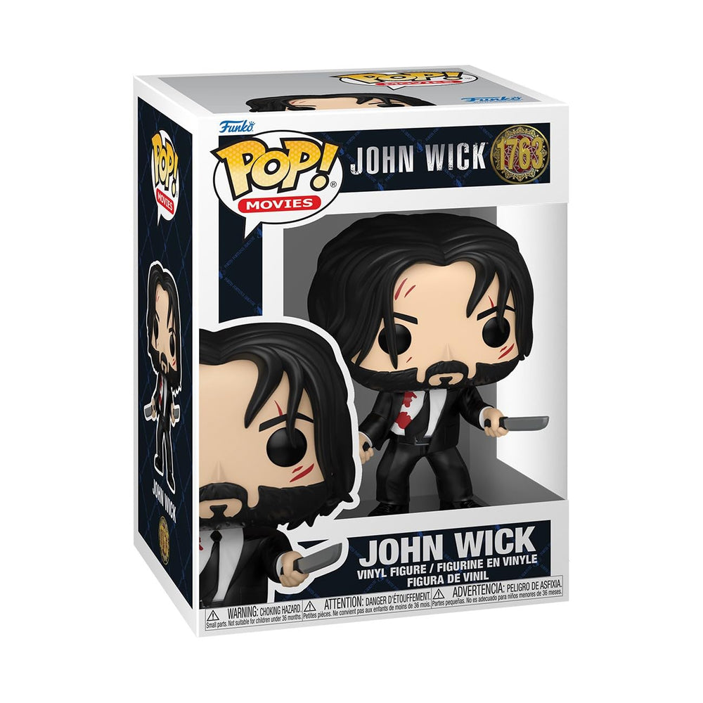 Funko Pop Movies: John Wick 3 - John Wick - Figura de vinilo coleccionable - Idea de regalo - Producto oficial - Juguetes para niños y adultos - Fans de la acción y la aventura - Figura modelo para
