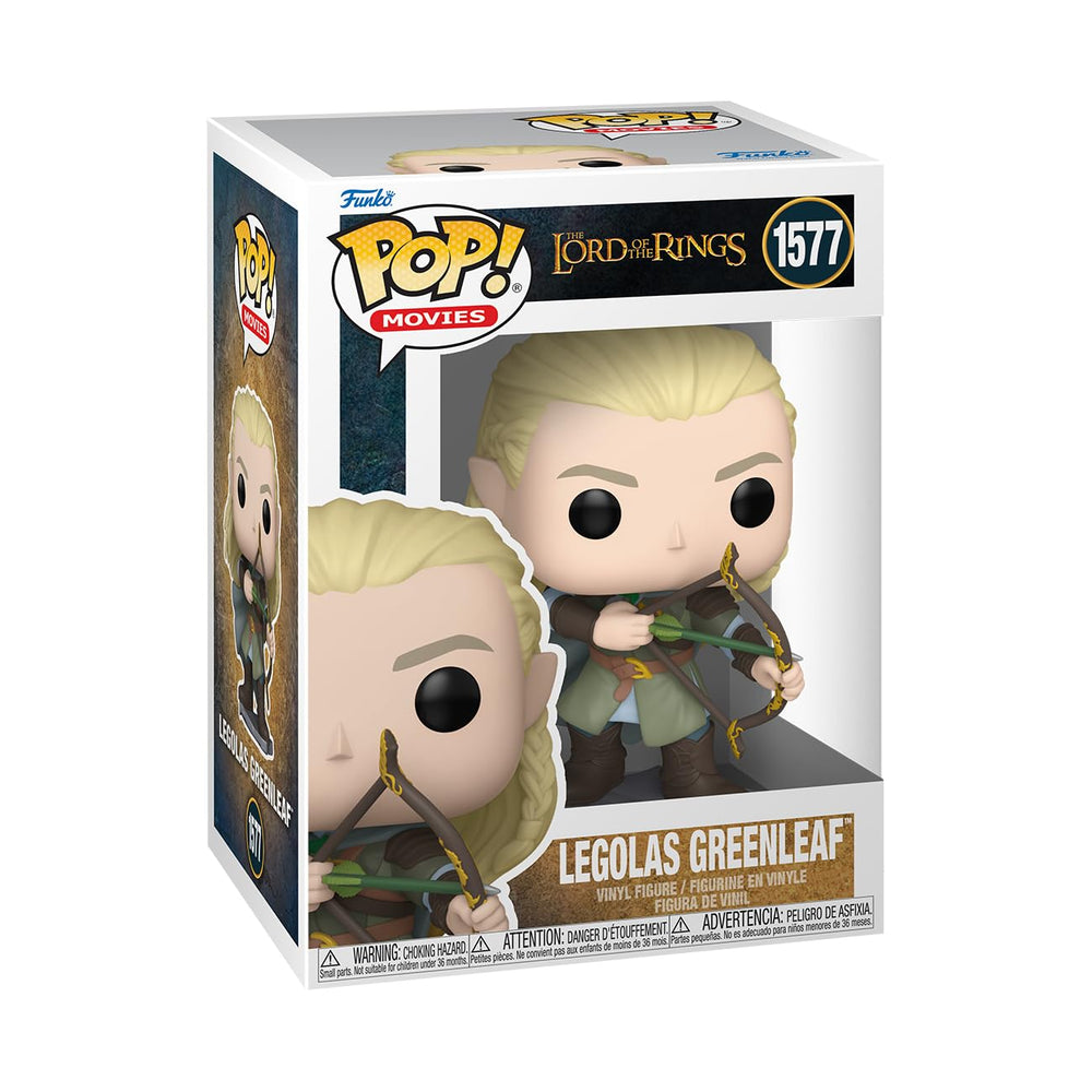 Funko Pop! Movies: El Señor de los Anillos - Legolas - Figura de vinilo coleccionable - Idea de regalo - Producto oficial - para niños y adultos - Fans de películas - Figura modelo para coleccionistas