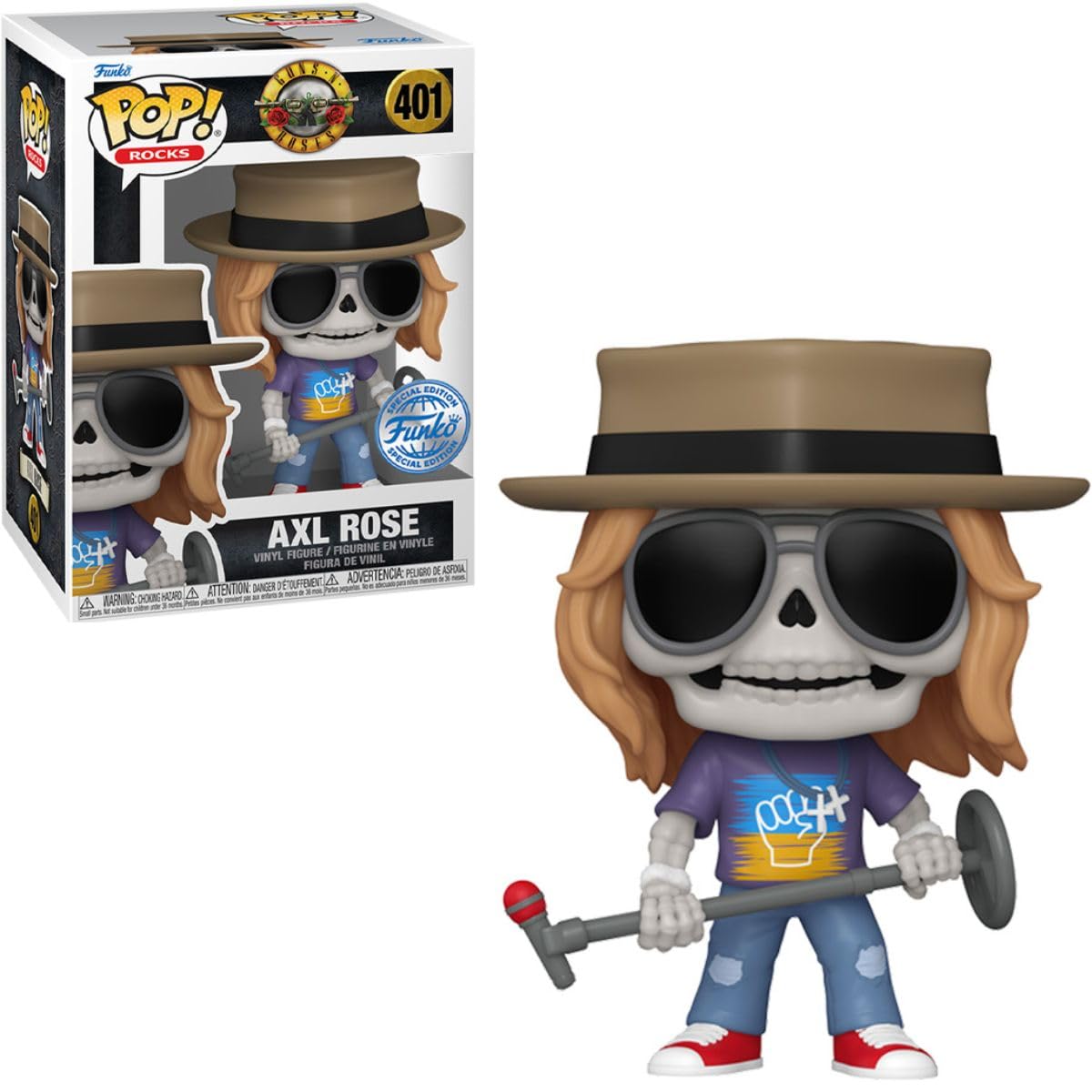 Pop! Rocks GunsN Roses 401 Axl Rose Exclusive