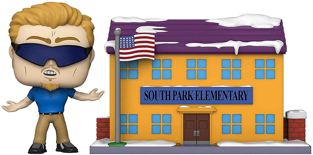 POP Funko Pop! Town: South Park - Primaria South Park con director de PC, multicolor, 51632