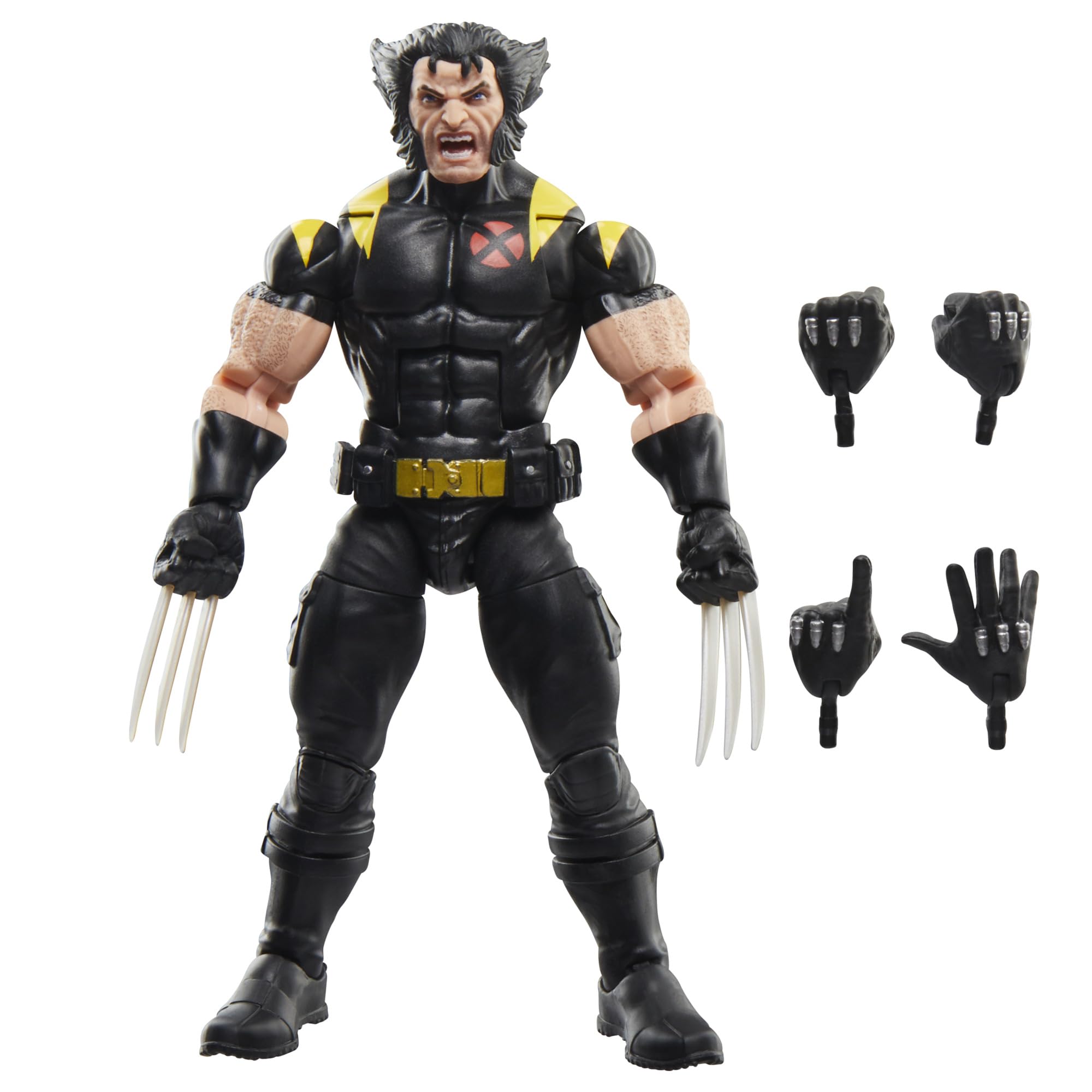 Marvel Legends Series Wolverine, X-Men Comics Figura de acción coleccionable de 6 pulgadas