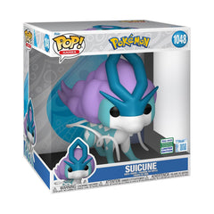 Funko Pop! Jumbo: Pokemon - Suicune - Exclusivo de Amazon - WonderCon Comic Con 2025 - Figura de vinilo coleccionable - Idea de regalo - Producto oficial - Juguetes para niños y adultos - Fans de