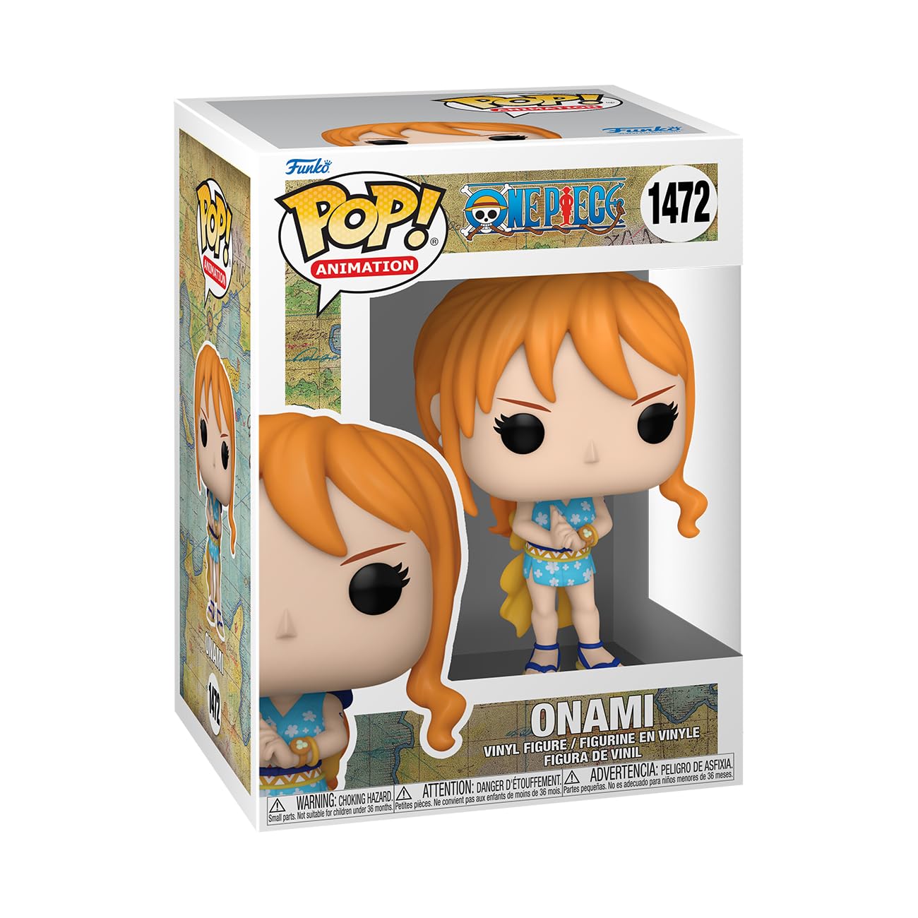 Funko Pop! Animation: One Piece - Nami - Onami - (Wano) - Figura de vinilo coleccionable - Idea de regalo - Producto oficial - para niños y adultos - fanáticos del anime - Figura modelo para