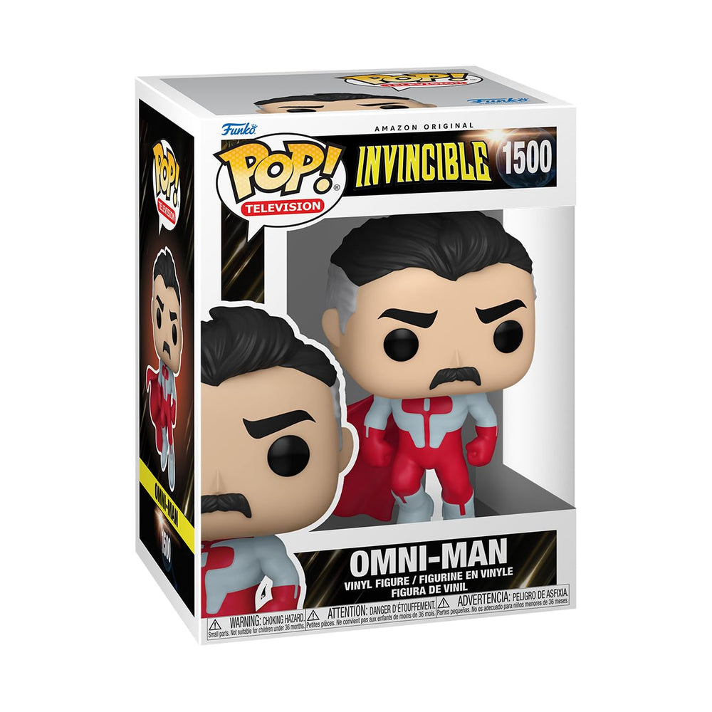 Funko POP! Television: Invincible - Omni-Man - Figura de vinilo coleccionable - Idea de regalo - Producto oficial - para niños y adultos - fanáticos de la televisión - Figura modelo para