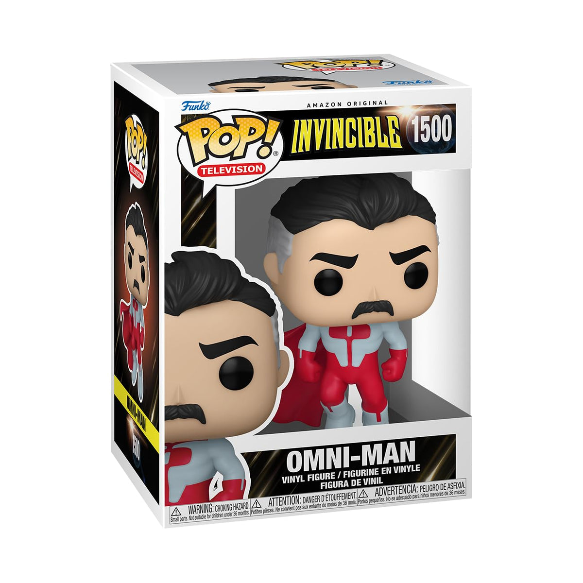 Funko POP! Television: Invincible - Omni-Man - Figura de vinilo coleccionable - Idea de regalo - Producto oficial - para niños y adultos - fanáticos de la televisión - Figura modelo para