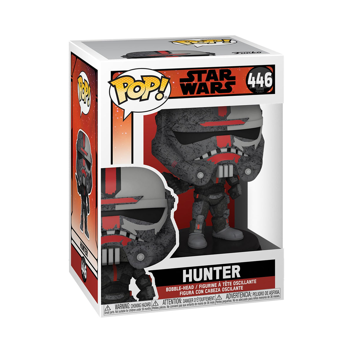Funko Star Wars: Bad Batch Figura de acción Hunter