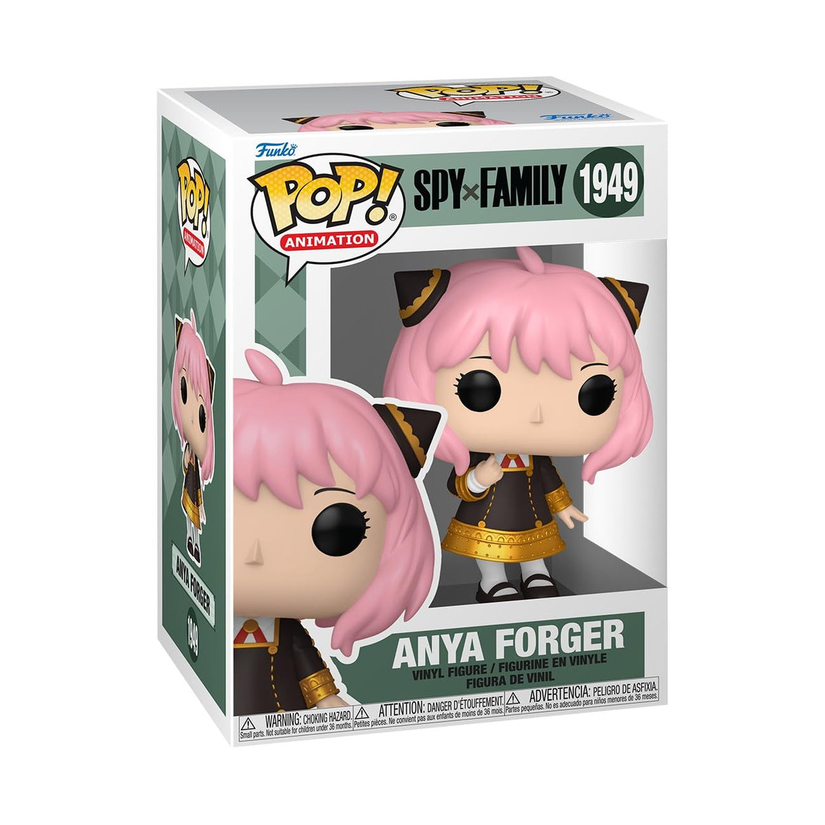 Funko Pop! Animation: SPY X Family - Anya Forger - Figura de vinilo coleccionable - Idea de regalo - Producto oficial - Juguetes para niños y adultos - Fans del anime - Figura modelo para
