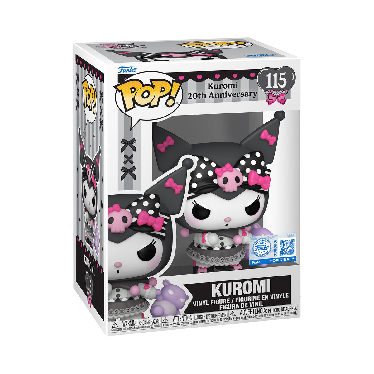Funko Pop! Sanrio: Hello Kitty - 20 Aniversario de Kuromi