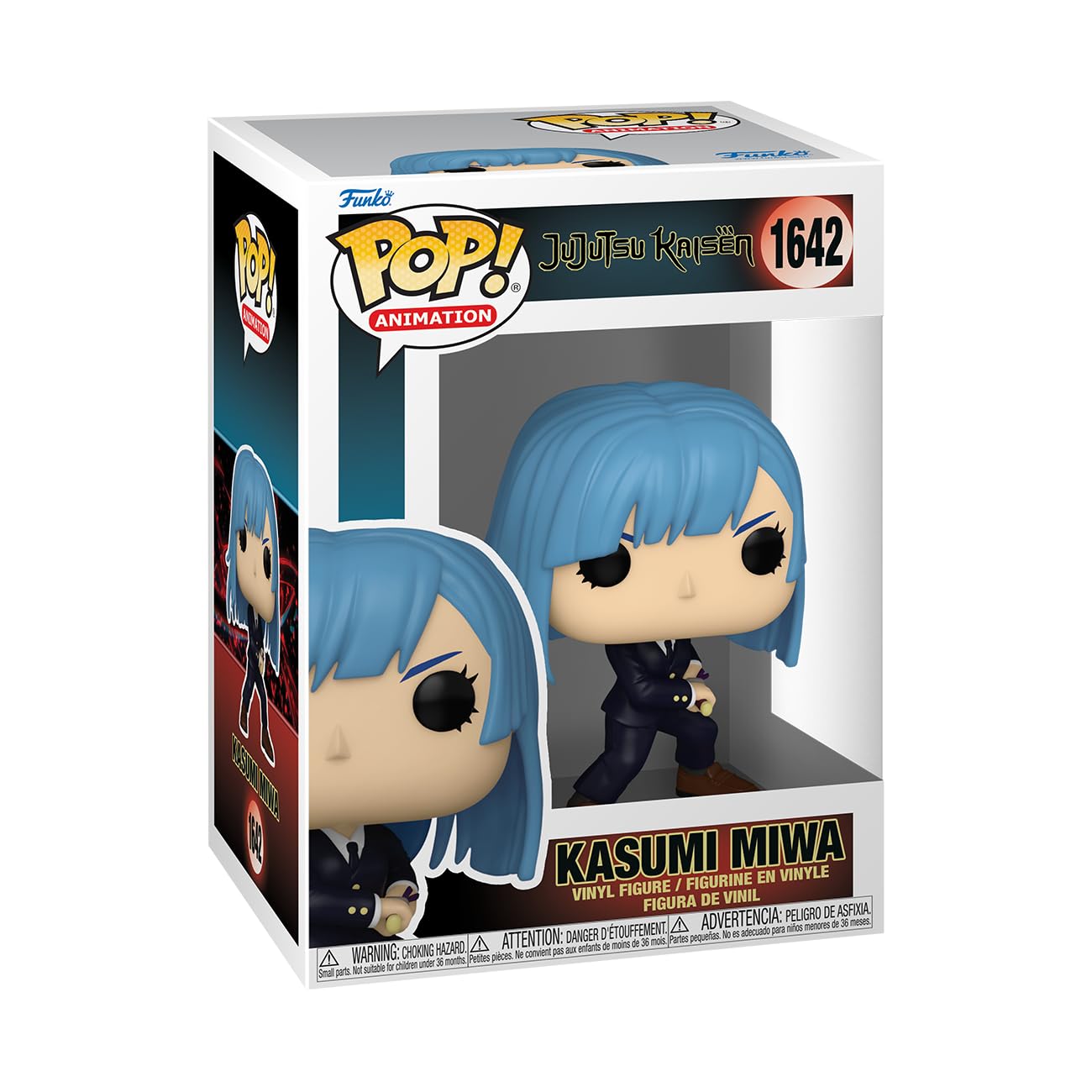 Funko Pop! Animation: JJK - Miwa Kasumi Miwa - Jujutsu Kaisen - Figura de vinilo coleccionable - Idea de regalo - Producto oficial - para niños y adultos - Fans del anime - Figura modelo para