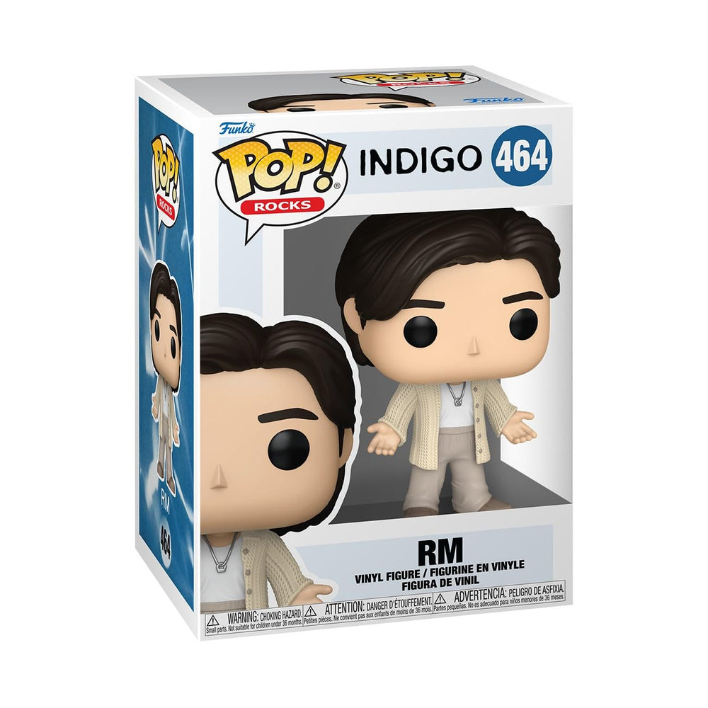 Funko Pop! Rocks: BTS - RM - Figura de vinilo coleccionable - Idea de regalo - Producto oficial - Juguetes para niños y adultos - Fans de la música - Figura modelo para coleccionistas y exhibidores