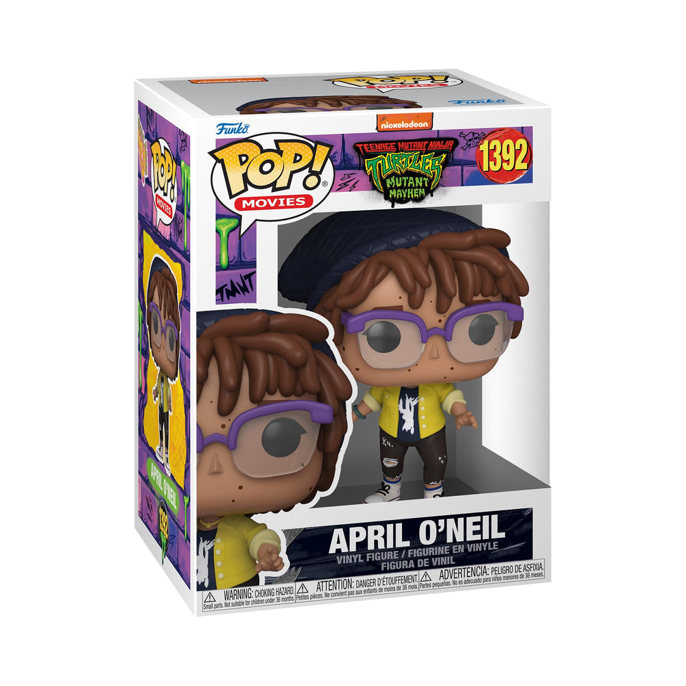 Funko Pop! Movies: Teenage Mutant Ninja Turtles (TMNT) - April ONeil O Neil - Figura de vinilo coleccionable - Idea de regalo - Producto oficial - para niños y adultos