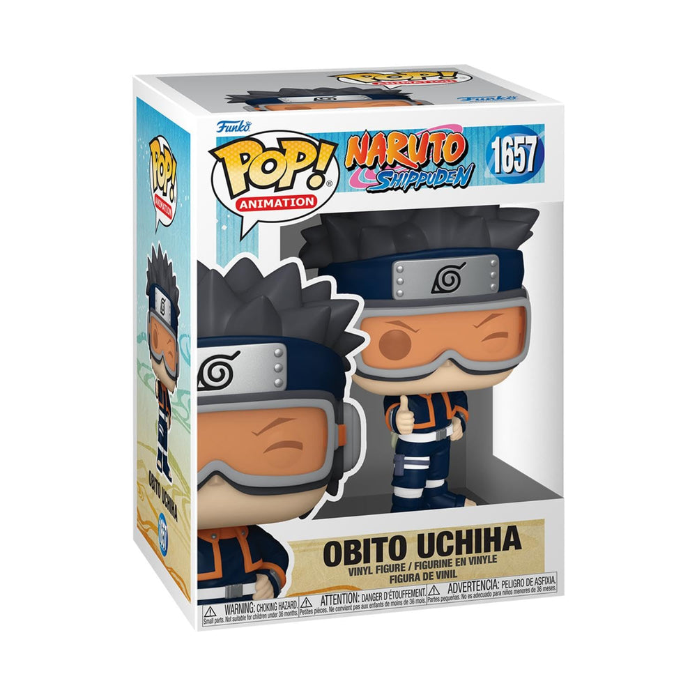 Funko Pop! Animation: Naruto - Obito Uchiha - (niño) - Figura de vinilo coleccionable - Idea de regalo - Producto oficial - para niños y adultos - fanáticos del anime - Figura modelo para