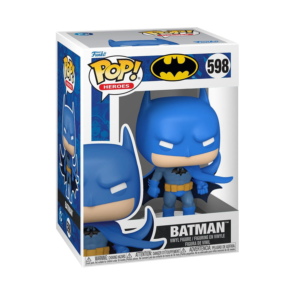 Funko Pop! Heroes: DC New Classics - Batman - Figura de vinilo coleccionable - Idea de regalo - Producto oficial - Juguetes para niños y adultos - Fans de DC Comics - Figura modelo para coleccionistas
