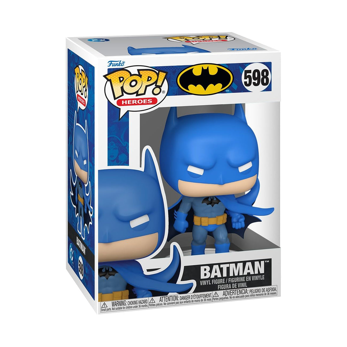 Funko Pop! Heroes: DC New Classics - Batman - Figura de vinilo coleccionable - Idea de regalo - Producto oficial - Juguetes para niños y adultos - Fans de DC Comics - Figura modelo para coleccionistas