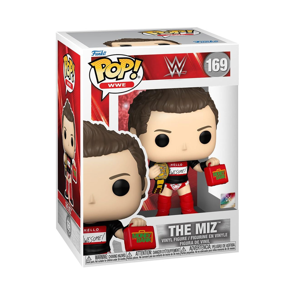Funko POP WWE: The Miz (Aniversario) - Figura de vinilo coleccionable - Idea de regalo - Mercancía oficial - para niños y adultos - fanáticos de los deportes - Figura modelo para coleccionistas y