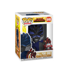Muñeca Funko Pop! My Hero Academia All for One Battle Hand Exclusivo BAC Pop! con adhesivo BAC