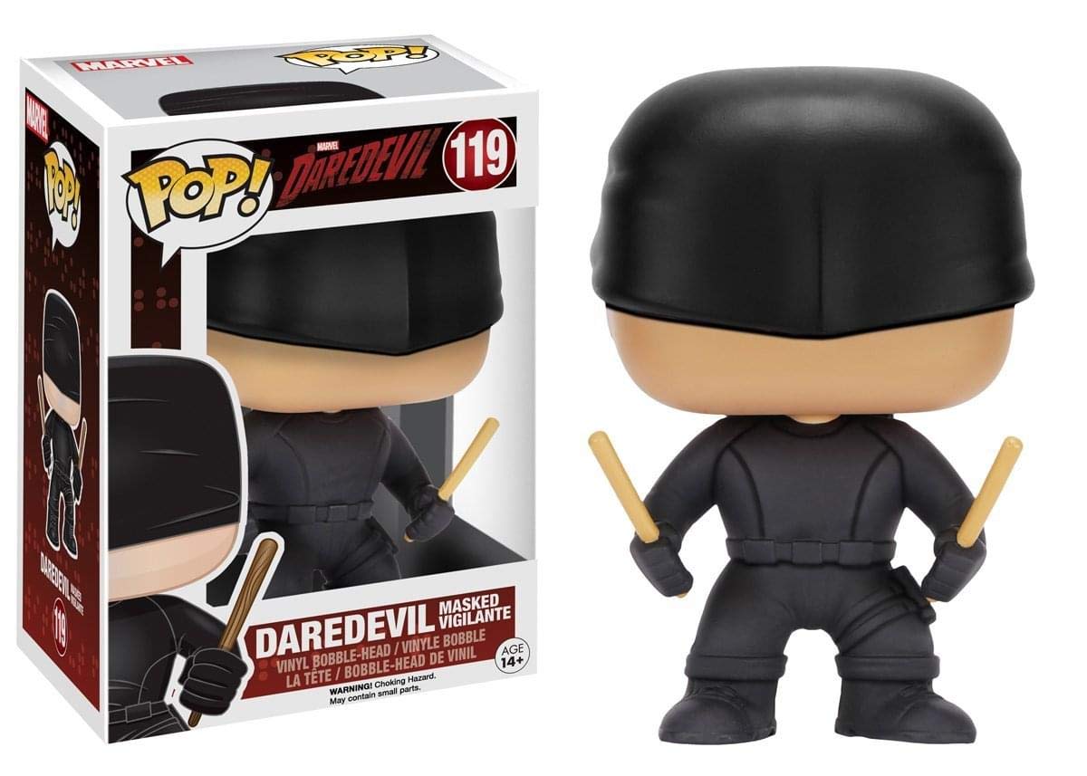 Figura de acción Funko POP de Marvel: Daredevil el justiciero enmascarado de TV