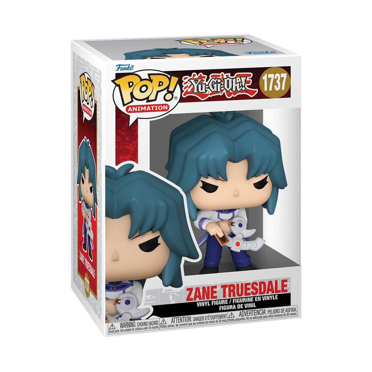Funko POP Animation: Yu-Gi-Oh - Zane Truesdale - Figura de vinilo coleccionable - Idea de regalo - Producto oficial - para niños y adultos - Fans del anime - Figura modelo para coleccionistas y