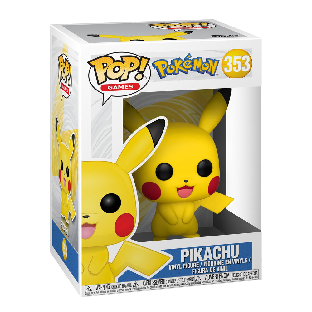 Pokemon Funko POP! Games Pikachu Exclusive 10-Inch Vinyl Figure 353