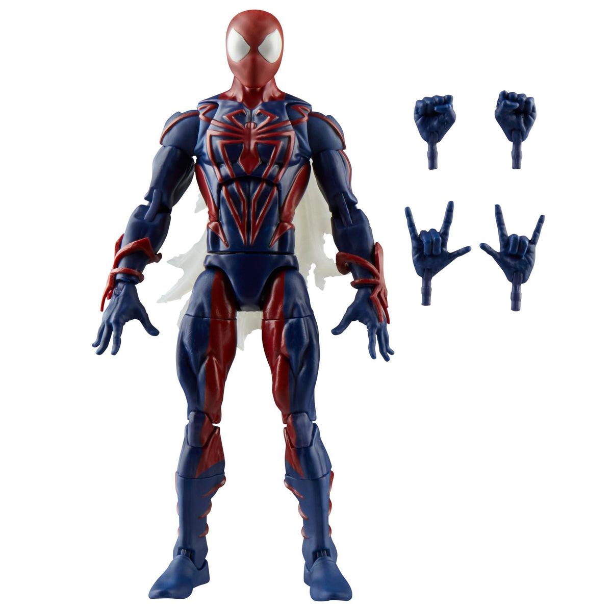 Marvel Legends Series Spider-Man Unlimited, Figura de acción coleccionable de cómics retro a escala de 6 pulgadas